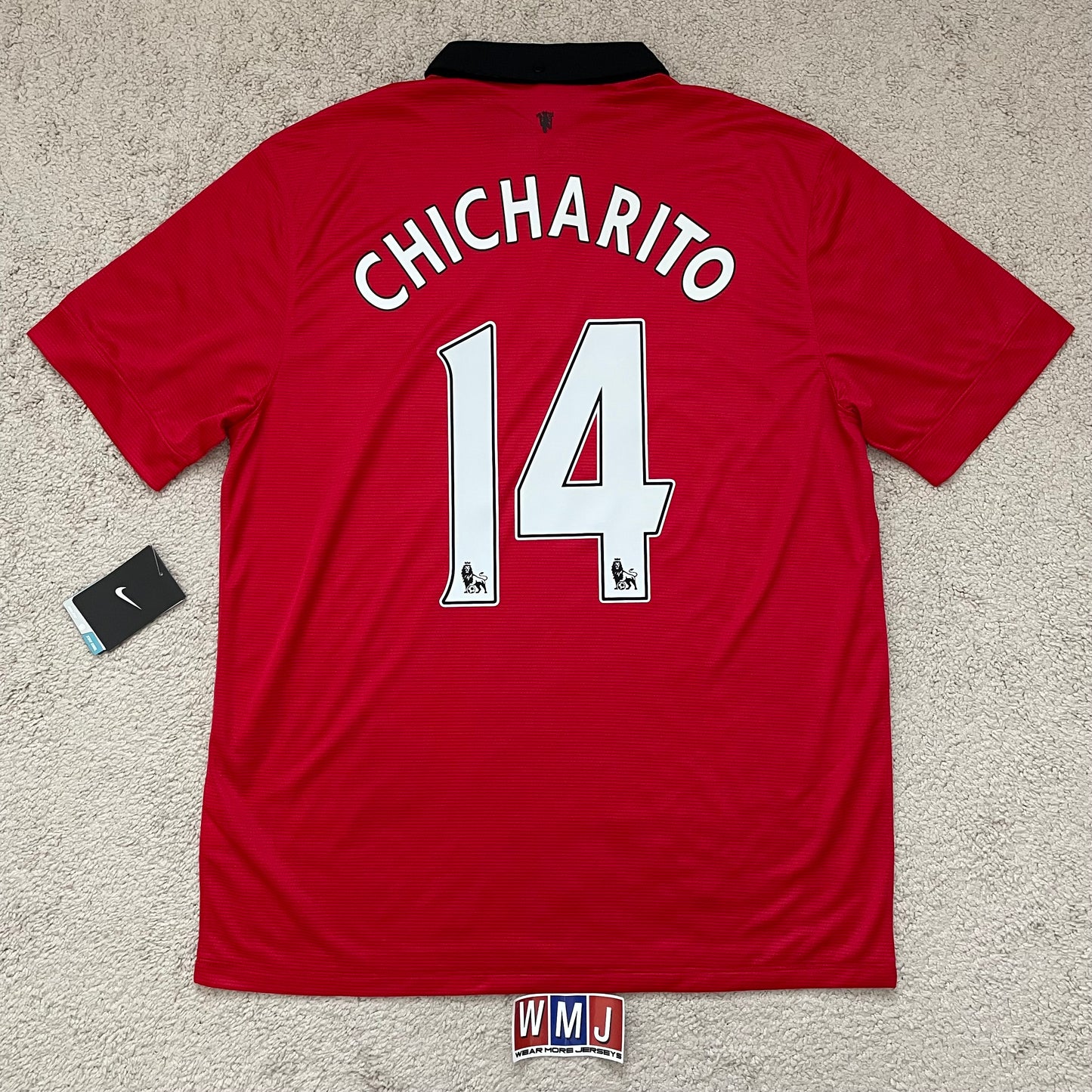 Manchester United 2013/14 home x Chicharito Hernandez #14 (XL) *BRAND NEW WITH TAGS