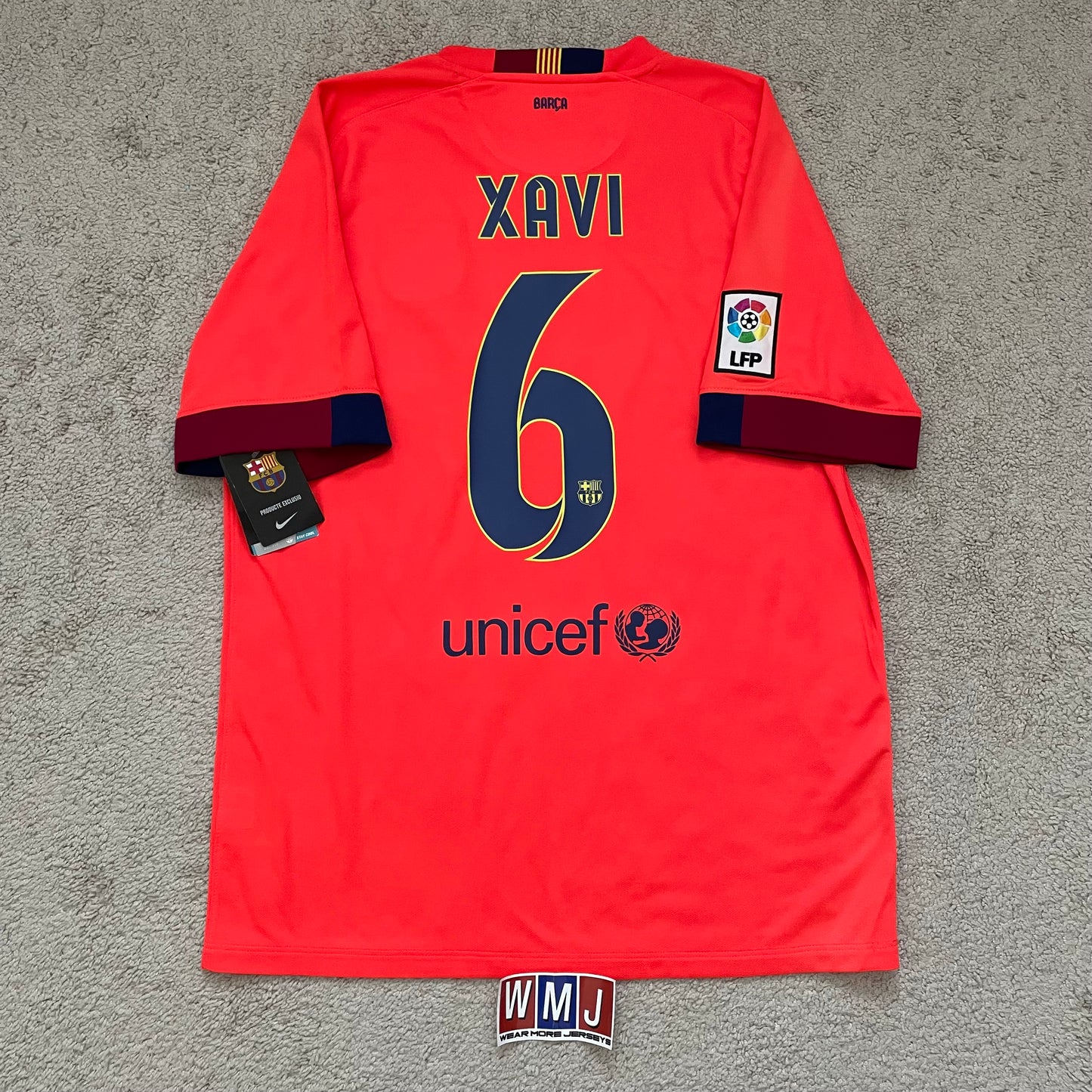 Barcelona 2014/15 away x Xavi #6 (L) *BRAND NEW WITH TAGS