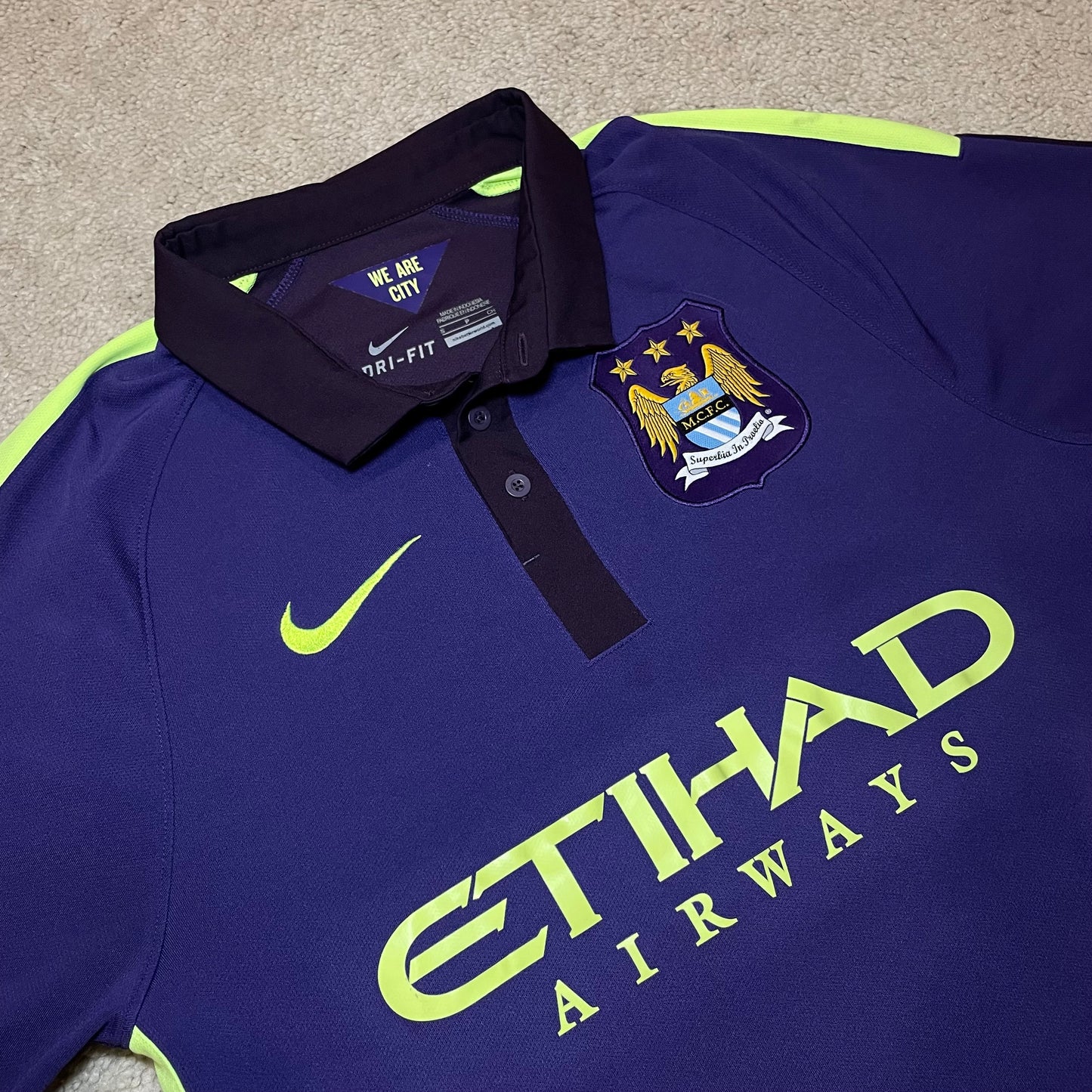 Manchester City 2014/15 third x Yaya Toure #42 (S)
