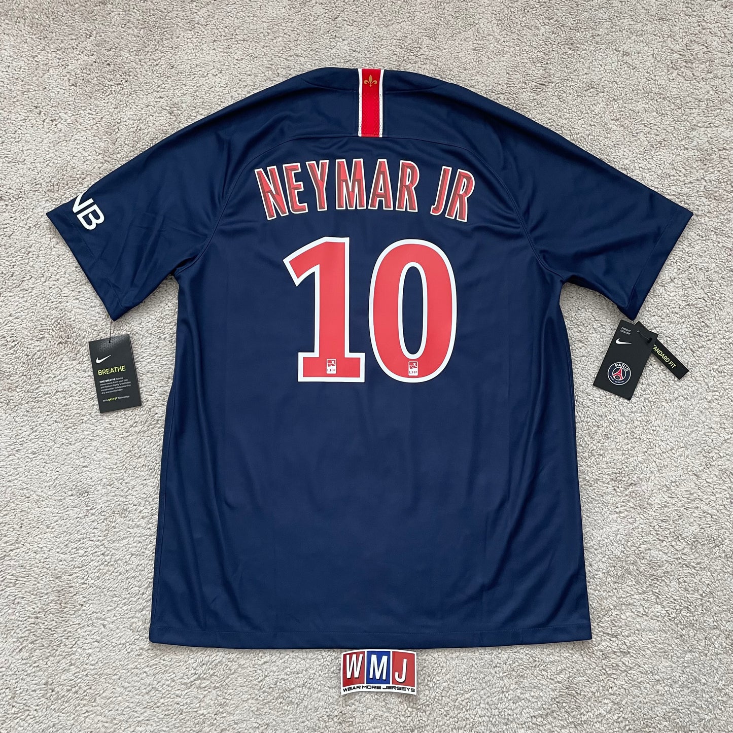 PSG 2018/19 home x Neymar Jr #10 (L) *BRAND NEW WITH TAGS