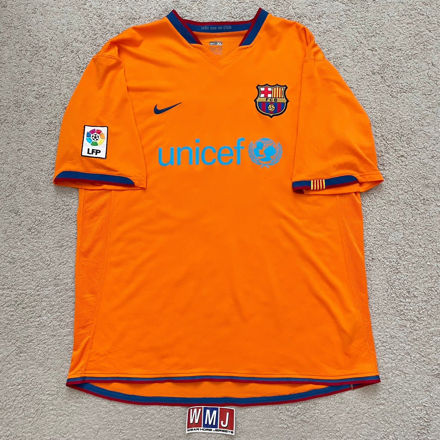 Barcelona 2006/07 away x Ronaldinho #10 (XL)