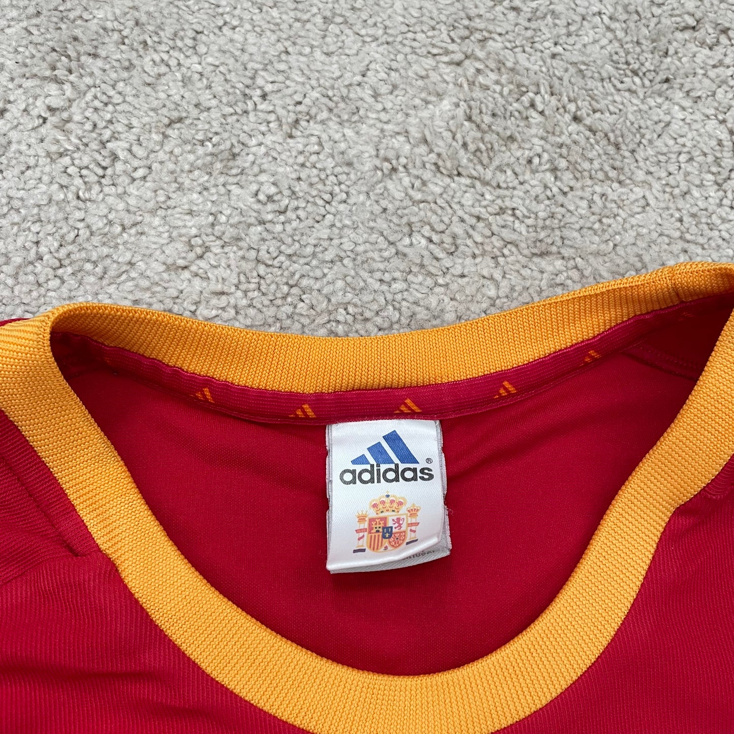 Spain 2002 World Cup home x Raul Gonzalez Blanco #7 (XL)