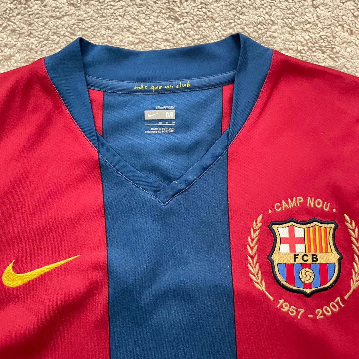 Barcelona 2007/08 home x Ronaldinho #10 (M)