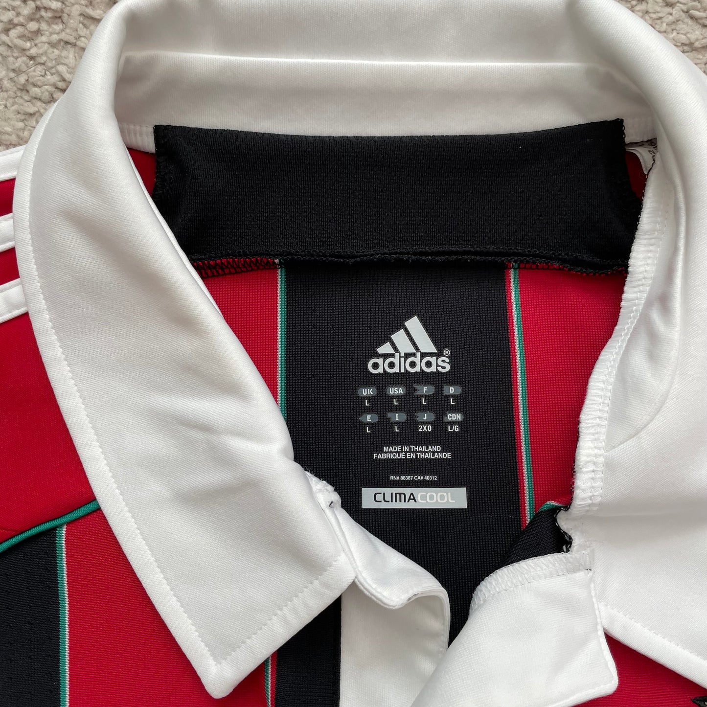 AC Milan 2012/13 home x Mario Balotelli #45 (L)