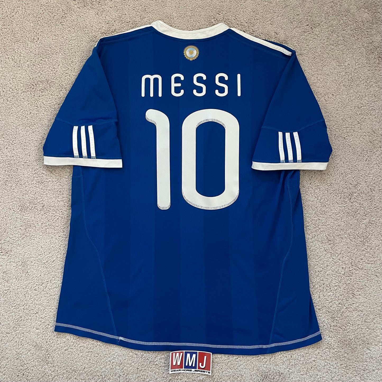 Argentina 2010 World Cup away x Messi #10 (XL)