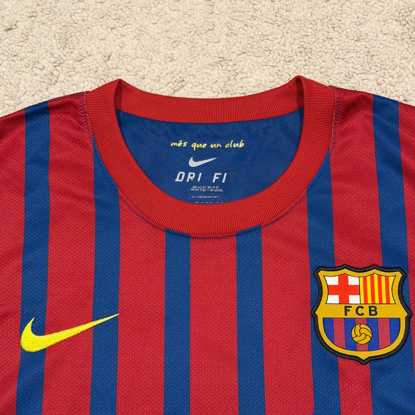 Barcelona 2011/12 home x Messi #10 (M)