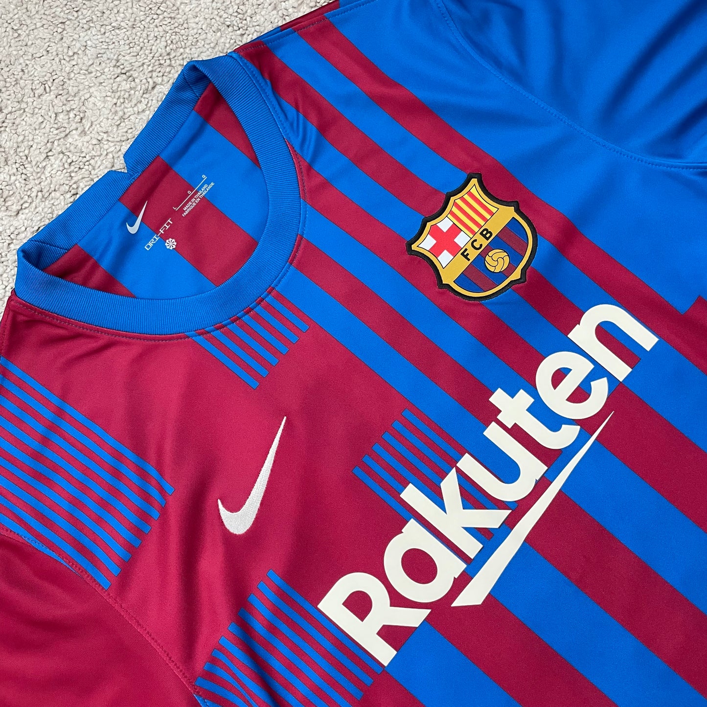 Barcelona 2021/22 home x Sergio Kun Agüero #19 (L) *BRAND NEW WITH TAGS