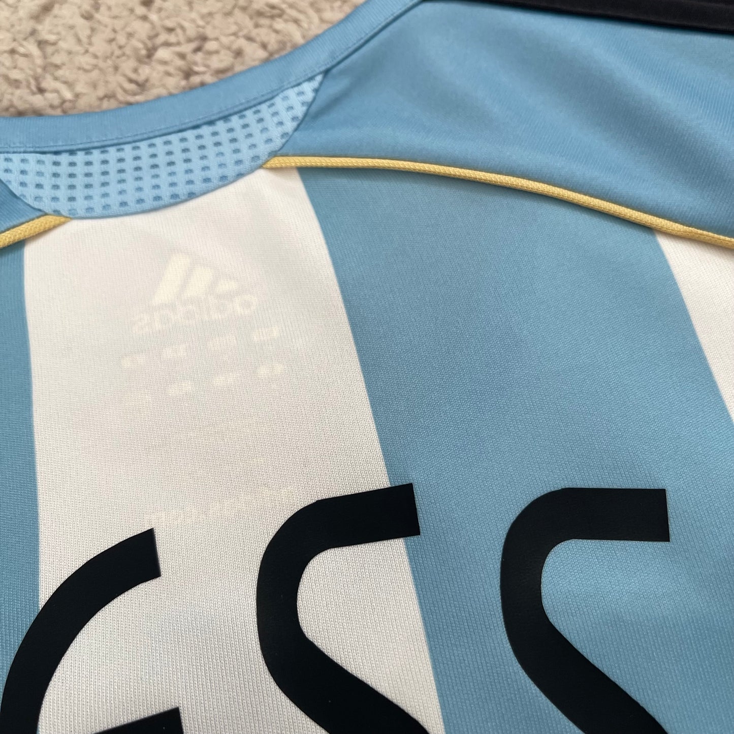 Argentina 2006 World Cup home x Messi #19 (M)
