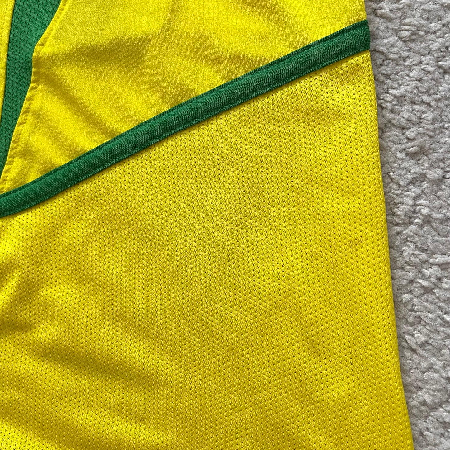 Brazil 2002 World Cup home x Roberto Carlos #6 (XL)