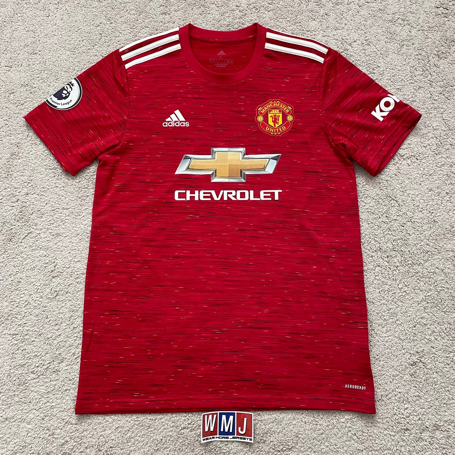 Manchester United 2020/21 home x Edinson Cavani #7 (L)
