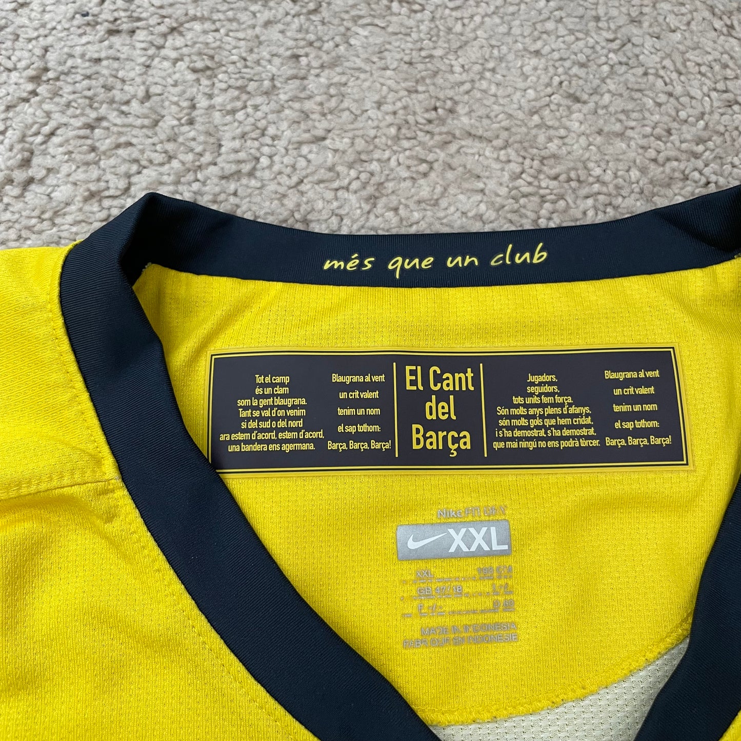 Barcelona 2008/09 away x Messi #10 (XXL)