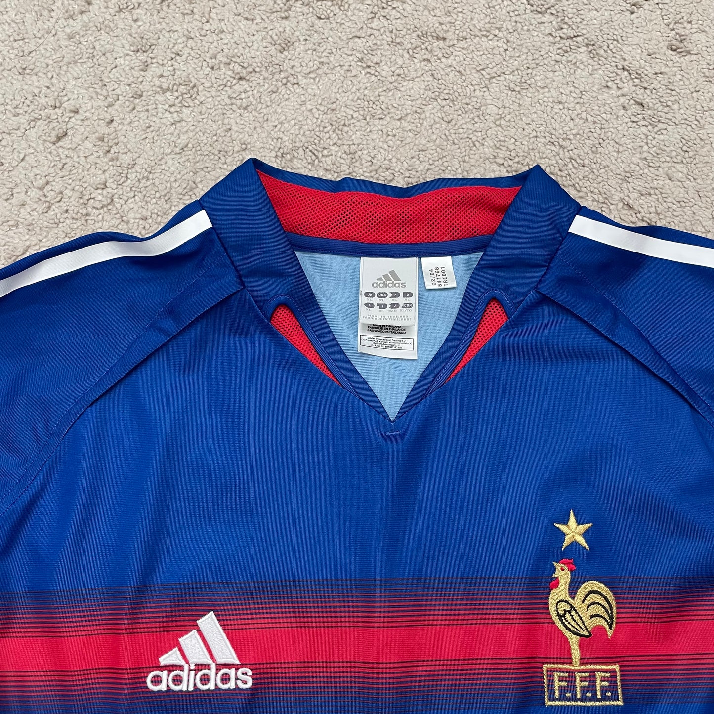 France 2004 EURO home x Zinedine Zidane #10 (XL)