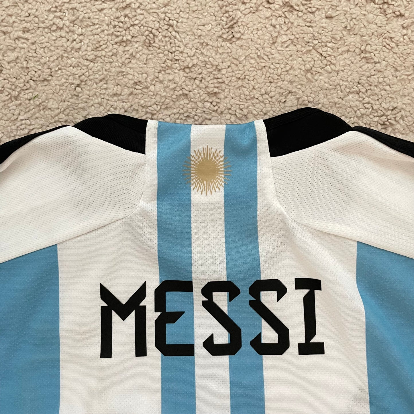 Argentina 2022 World Cup home x Messi #10 (L)