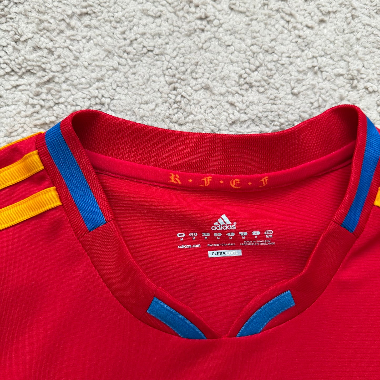 Spain 2010 World Cup home x David Villa #7 (M)