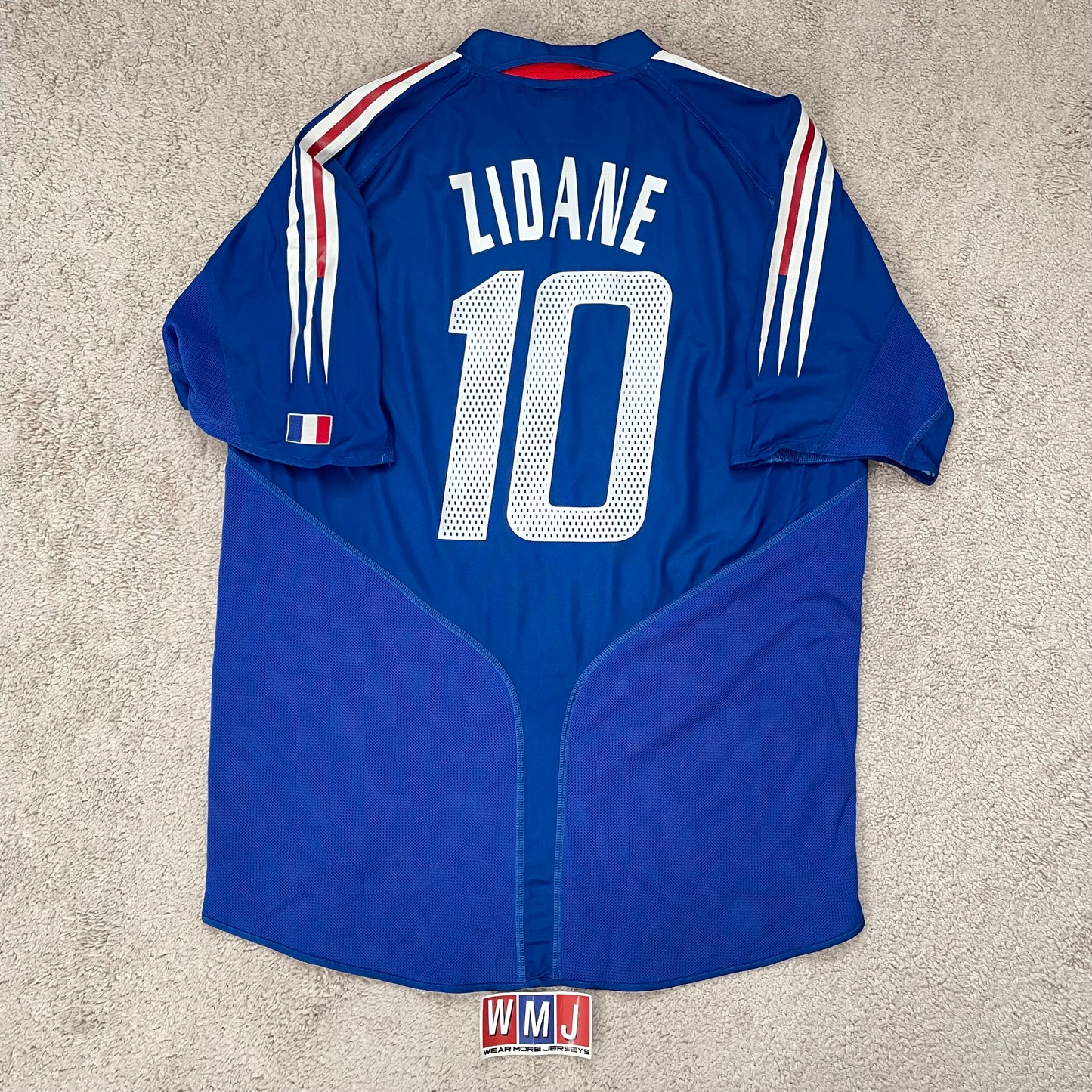France 2004 EURO home x Zinedine Zidane #10 (XL)