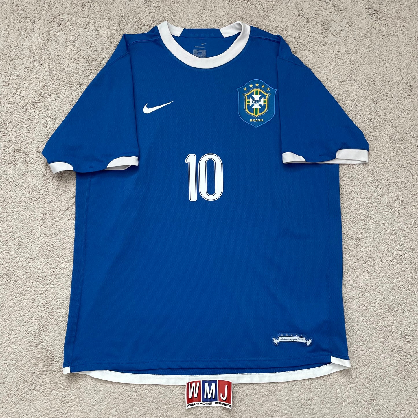 Brazil 2006 World Cup away x Ronaldinho #10 (L)