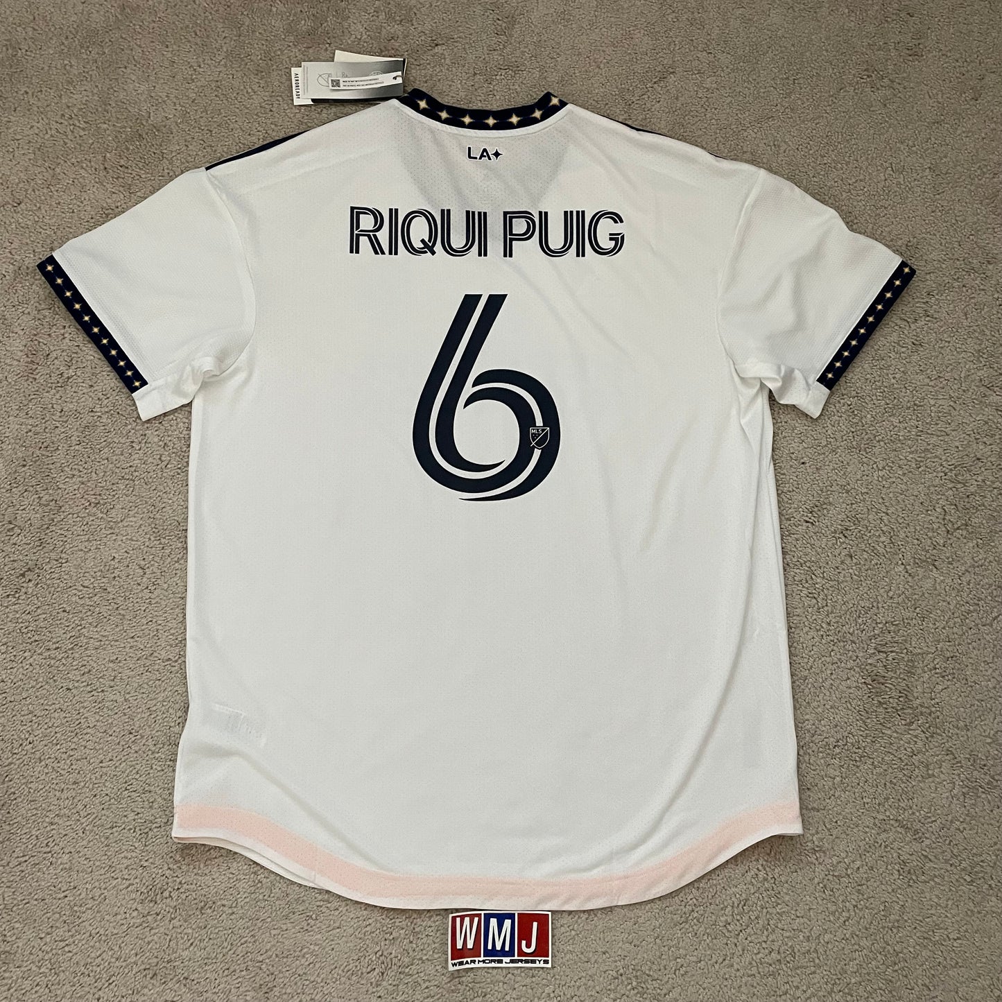 LA Galaxy 2022/23 home PLAYER VERSION x Riqui Puig #6 (XXL) *BRAND NEW WITH TAGS