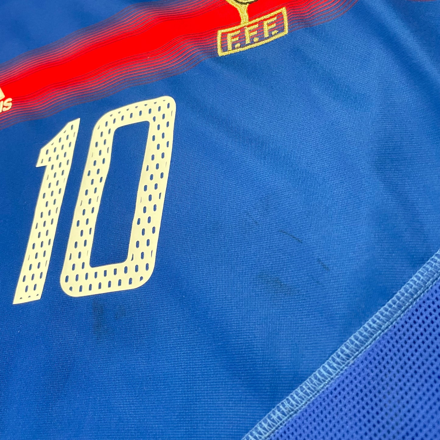 France 2004 EURO home x Zinedine Zidane #10 (XL)