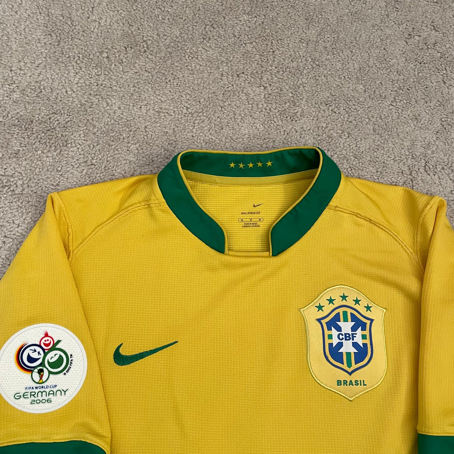 Brazil 2006 World Cup home x Ronaldinho #10 (M)