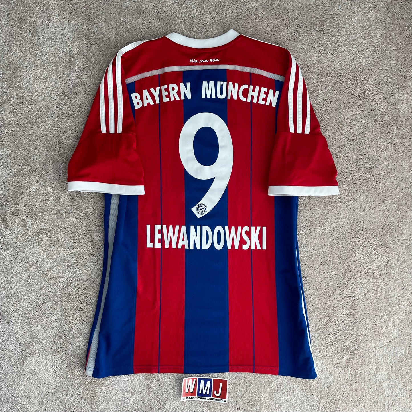 Bayern Munich 2014/15 home x Robert Lewandowski #9 (M)