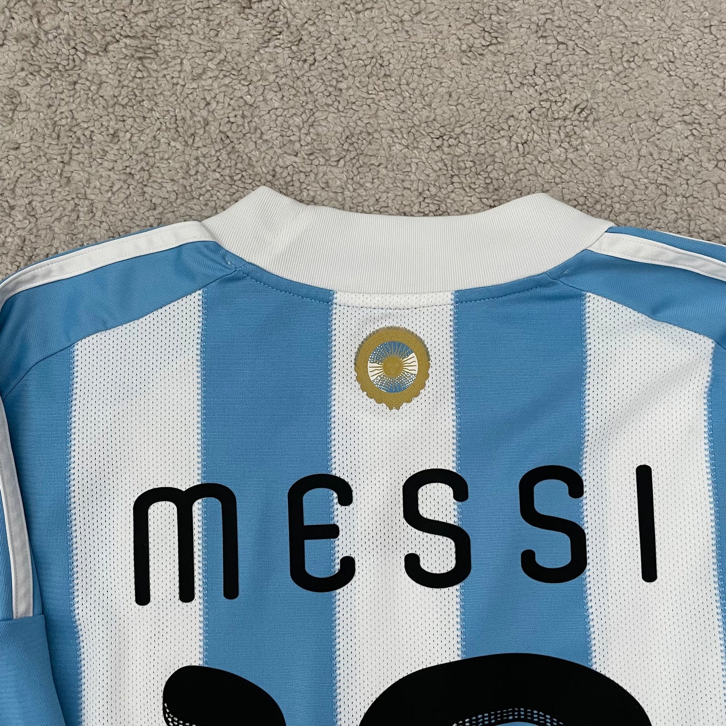 Argentina 2010 World Cup home x Messi #10 (M)