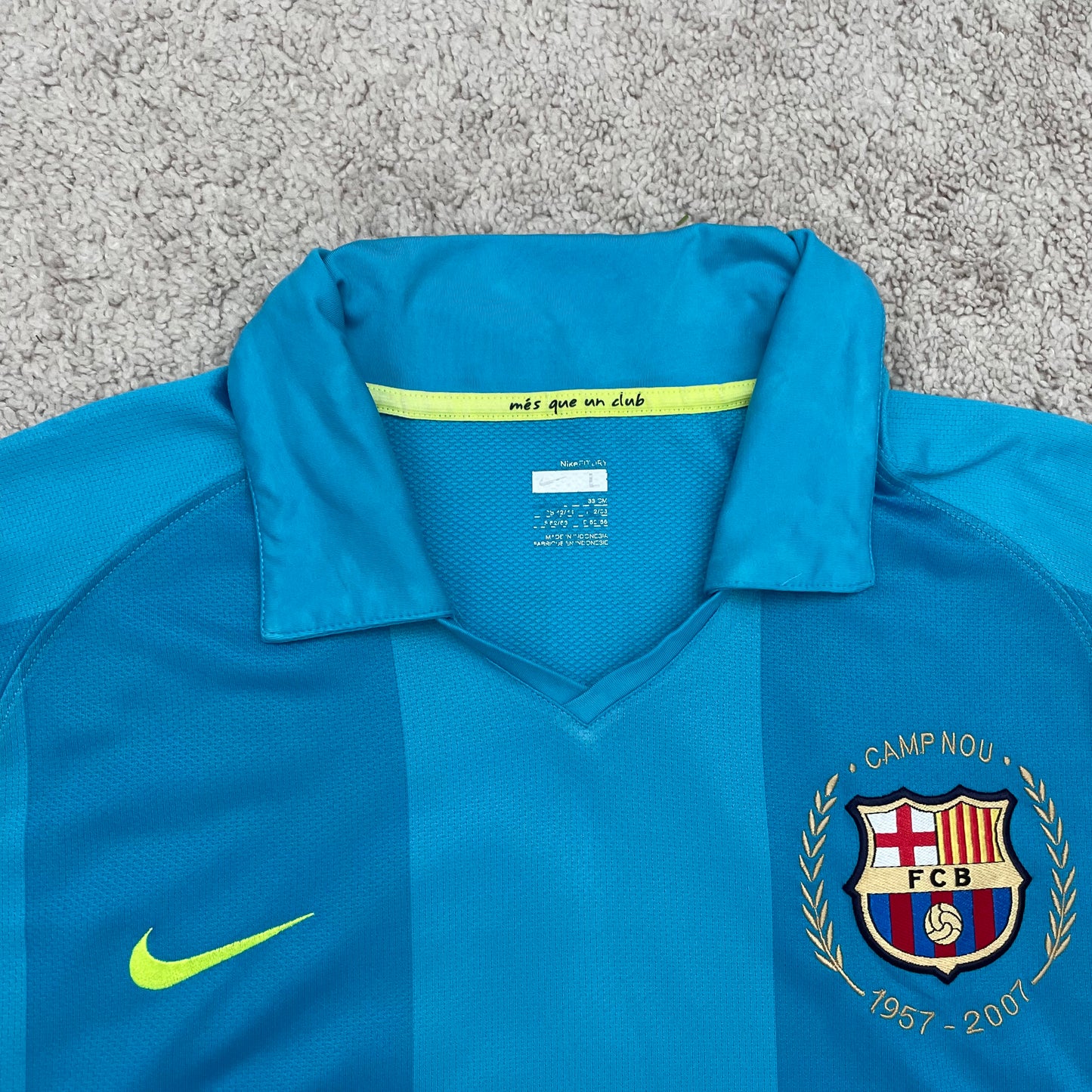 Barcelona 2007/08 away x Ronaldinho #10 (L)