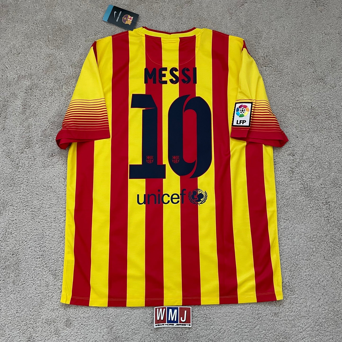 Barcelona 2013/14 away x Messi #10 (XL) *BRAND NEW WITH TAGS
