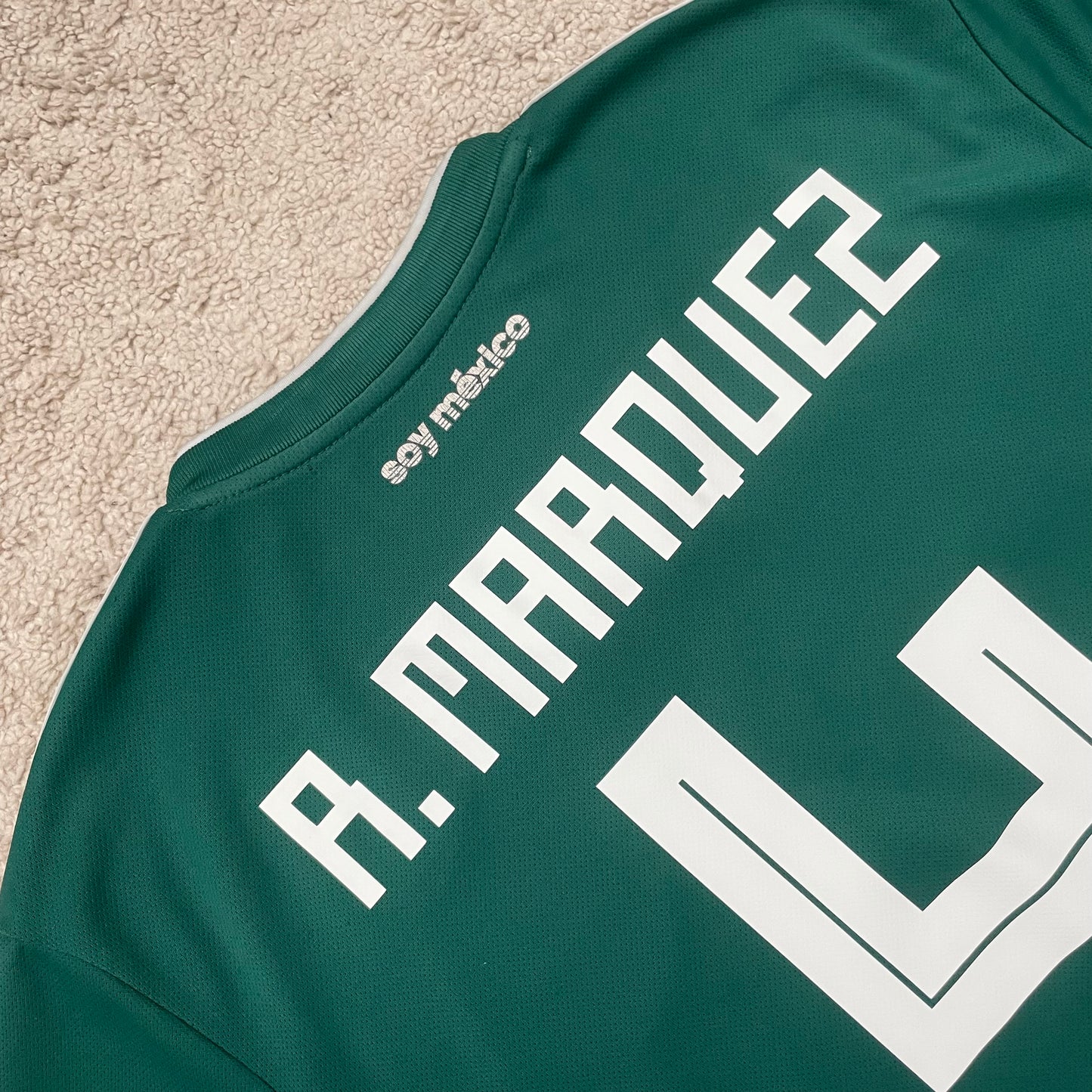Mexico 2018 World Cup home LONG SLEEVES x Rafa Marquez #4 (L)