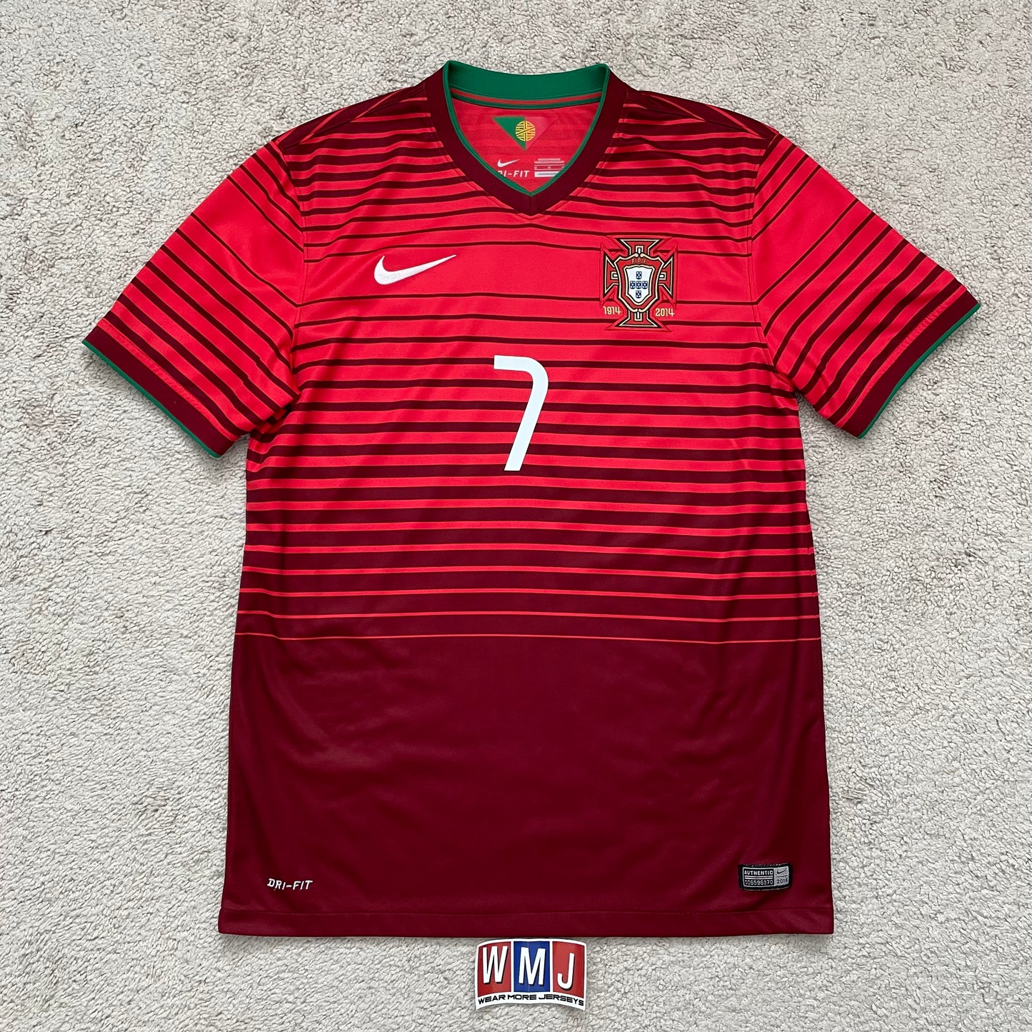 Portugal 2014 World Cup home x Cristiano Ronaldo #7 (M)