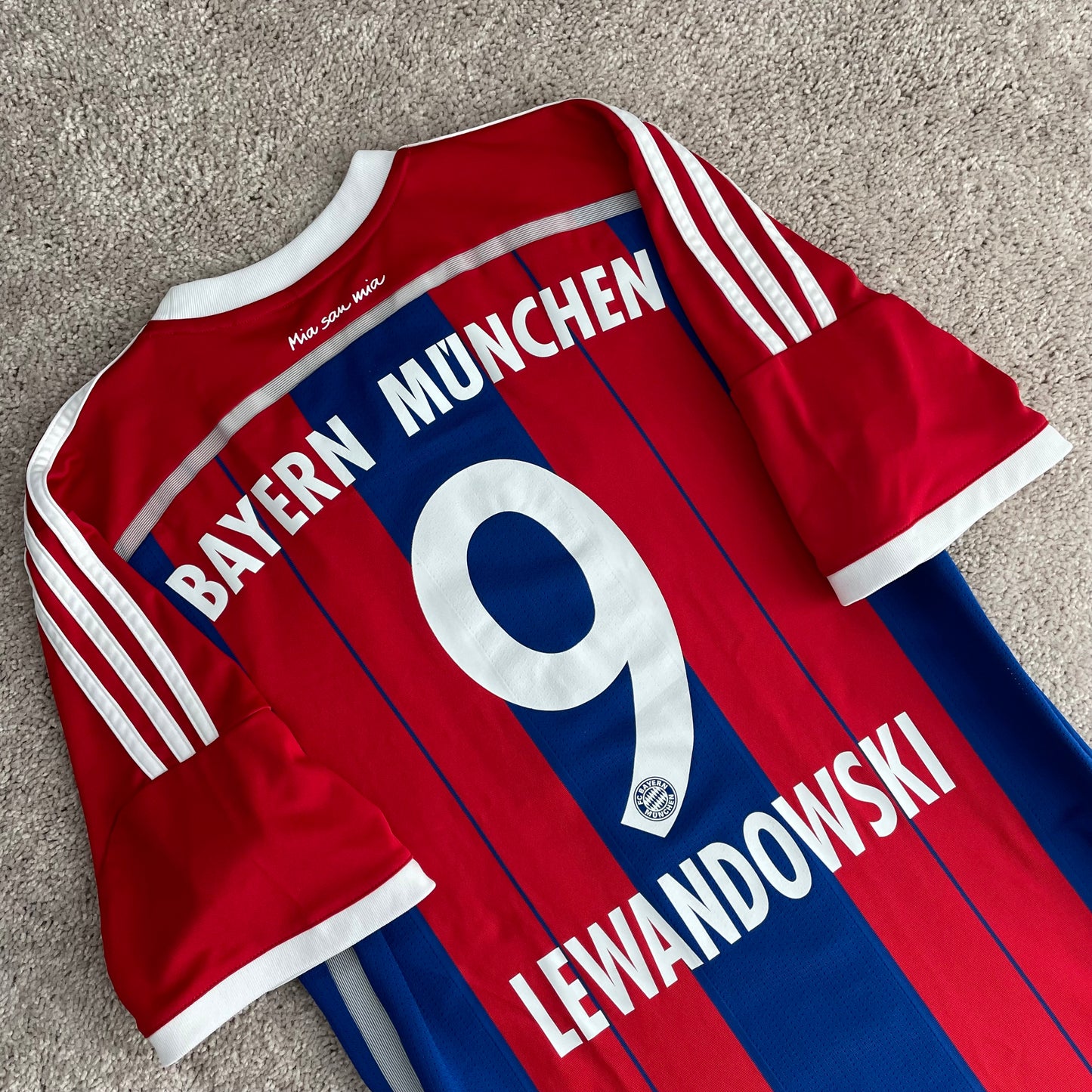 Bayern Munich 2014/15 home x Robert Lewandowski #9 (M)