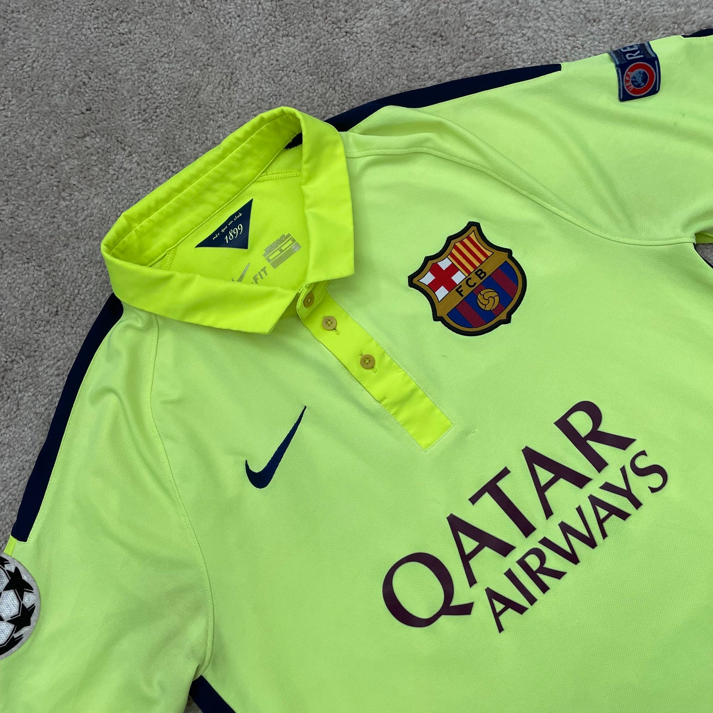Barcelona 2014/15 third x Neymar Jr #11 (M) *flaws on the patches