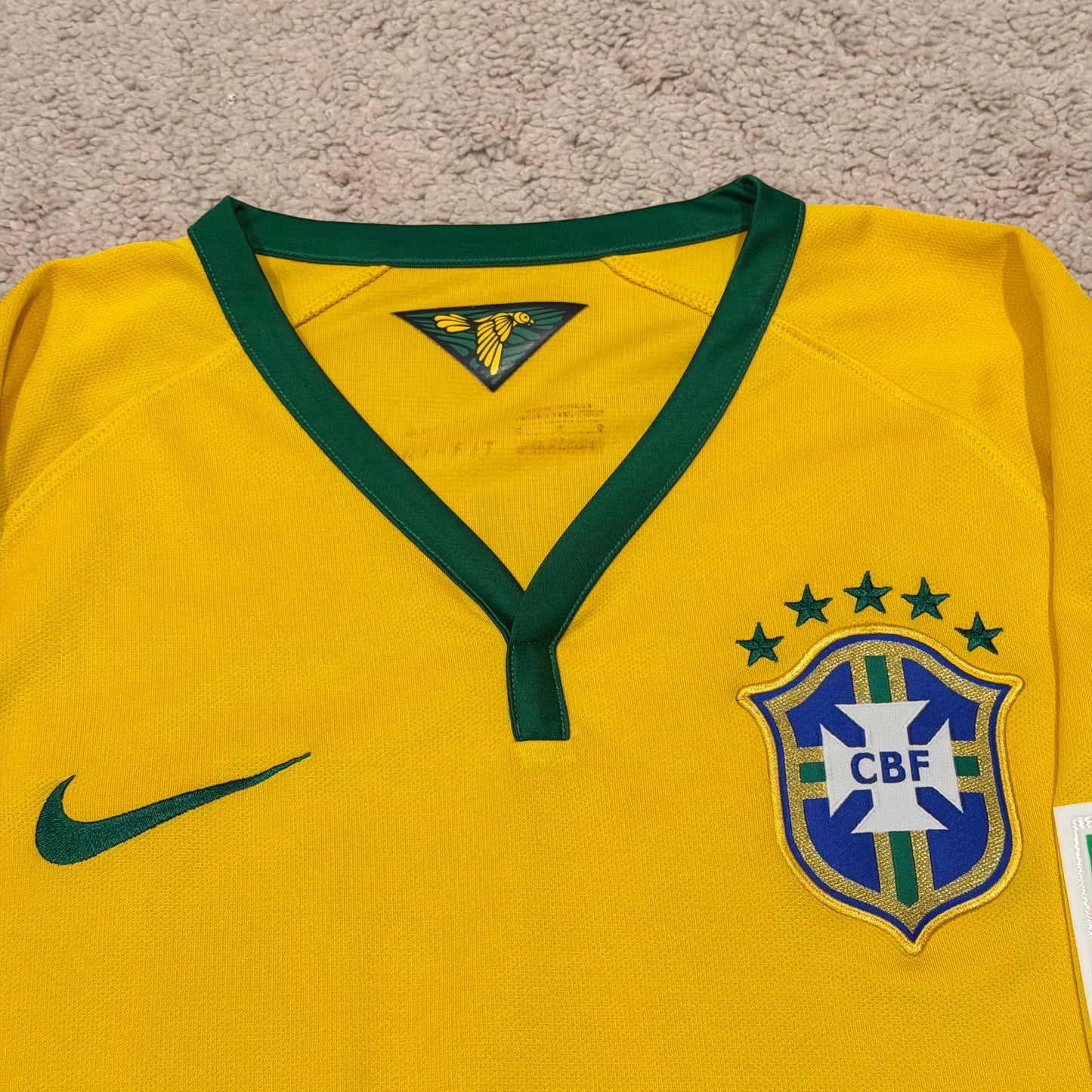 Brazil 2014 World Cup home x Neymar Jr #10 (M)
