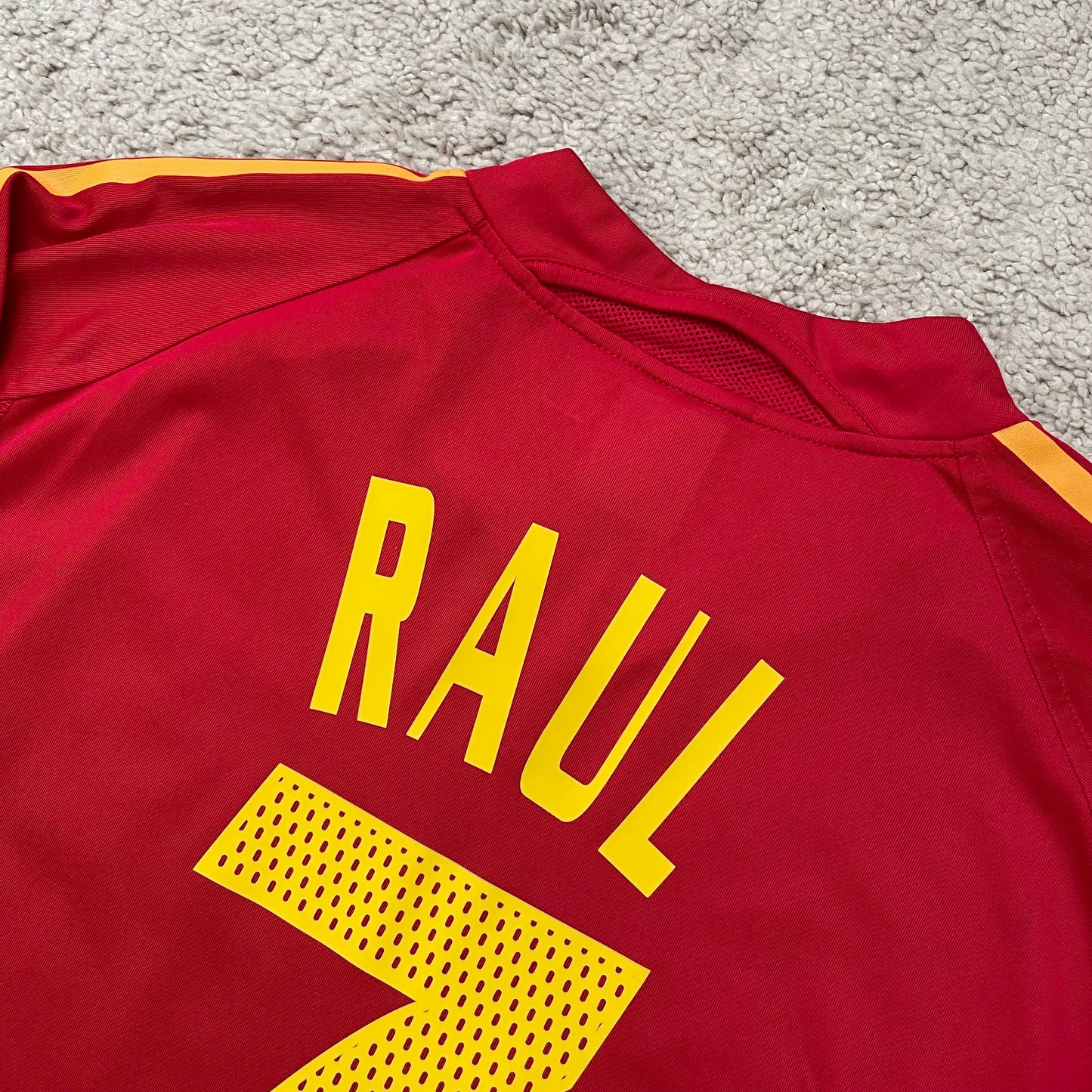 Spain 2004 EURO home x Raul Gonzalez Blanco #7 (XL)