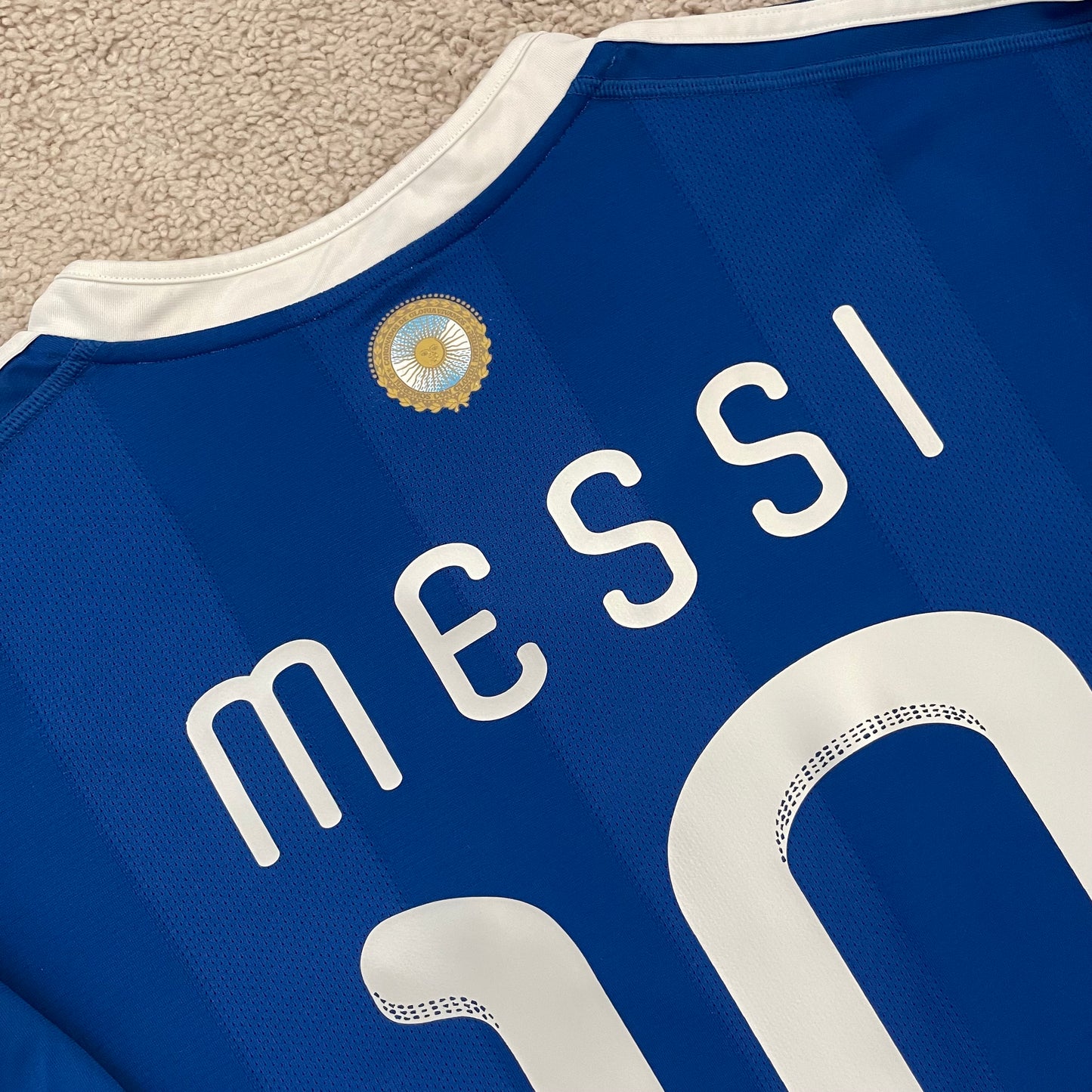 Argentina 2010 World Cup away x Messi #10 (XL)