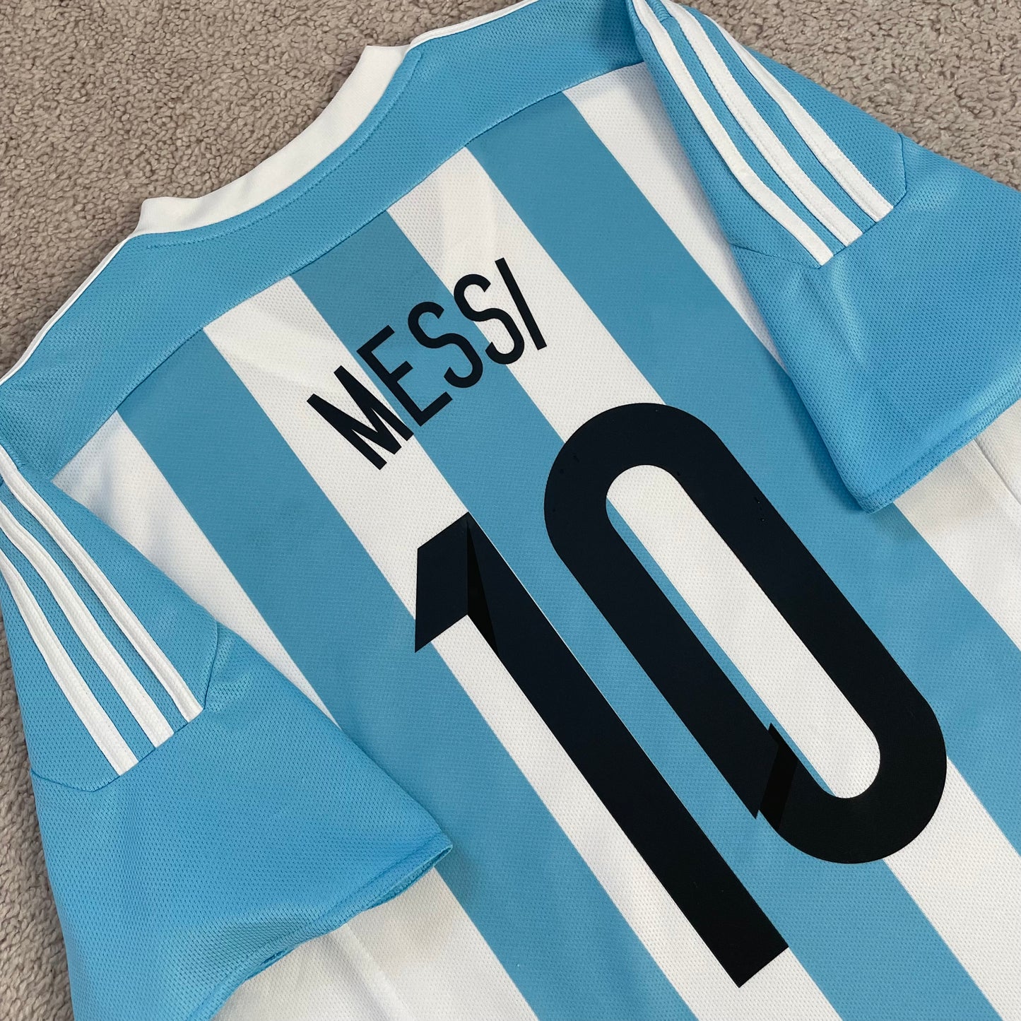 Argentina 2015 Copa America home x Messi #10 (L)