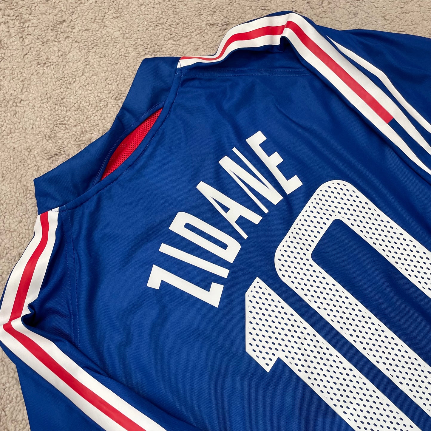 France 2004 EURO home x Zinedine Zidane #10 (XL)