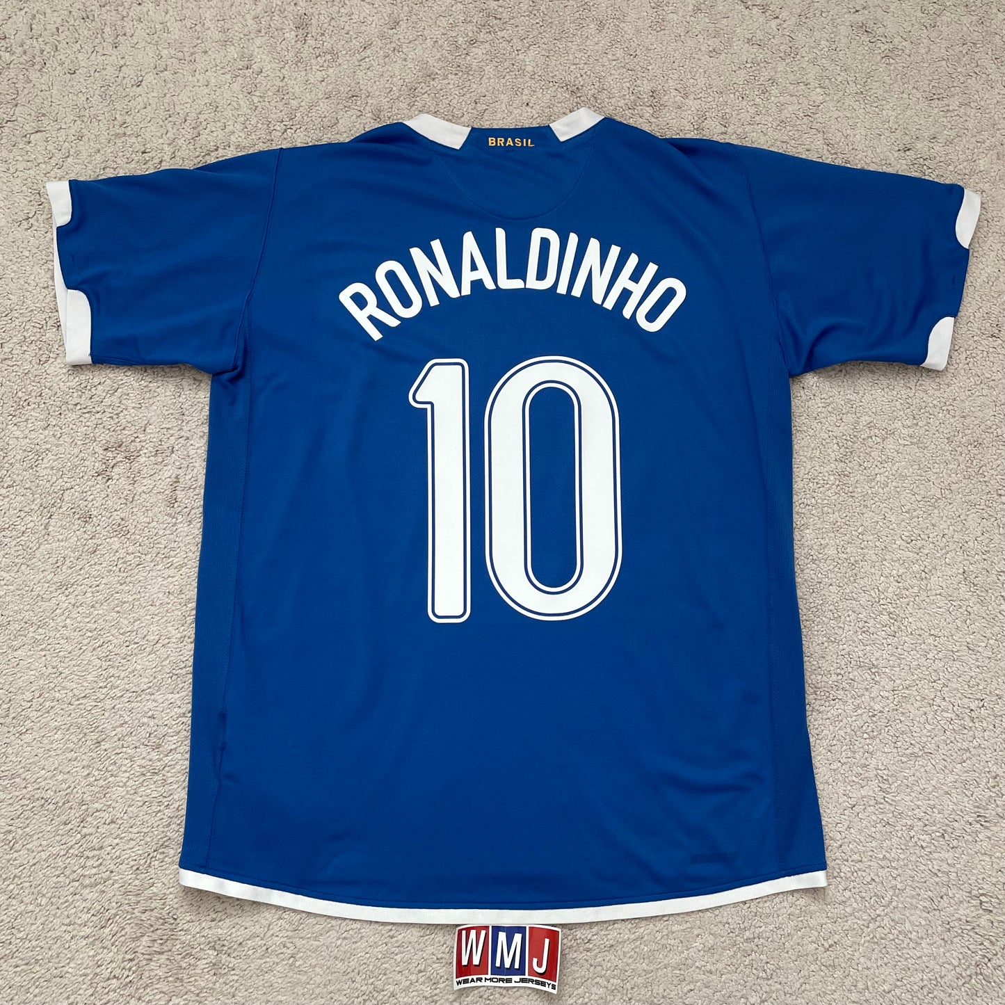 Brazil 2006 World Cup away x Ronaldinho #10 (L)
