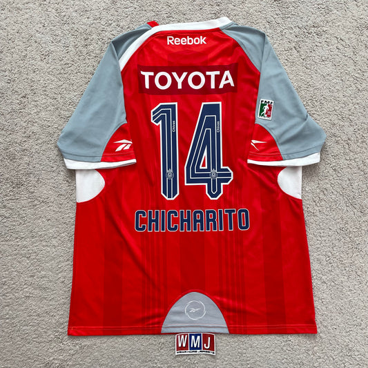 Chivas de Guadalajara 2009/10 away x Chicharito Hernandez #14 (XL)