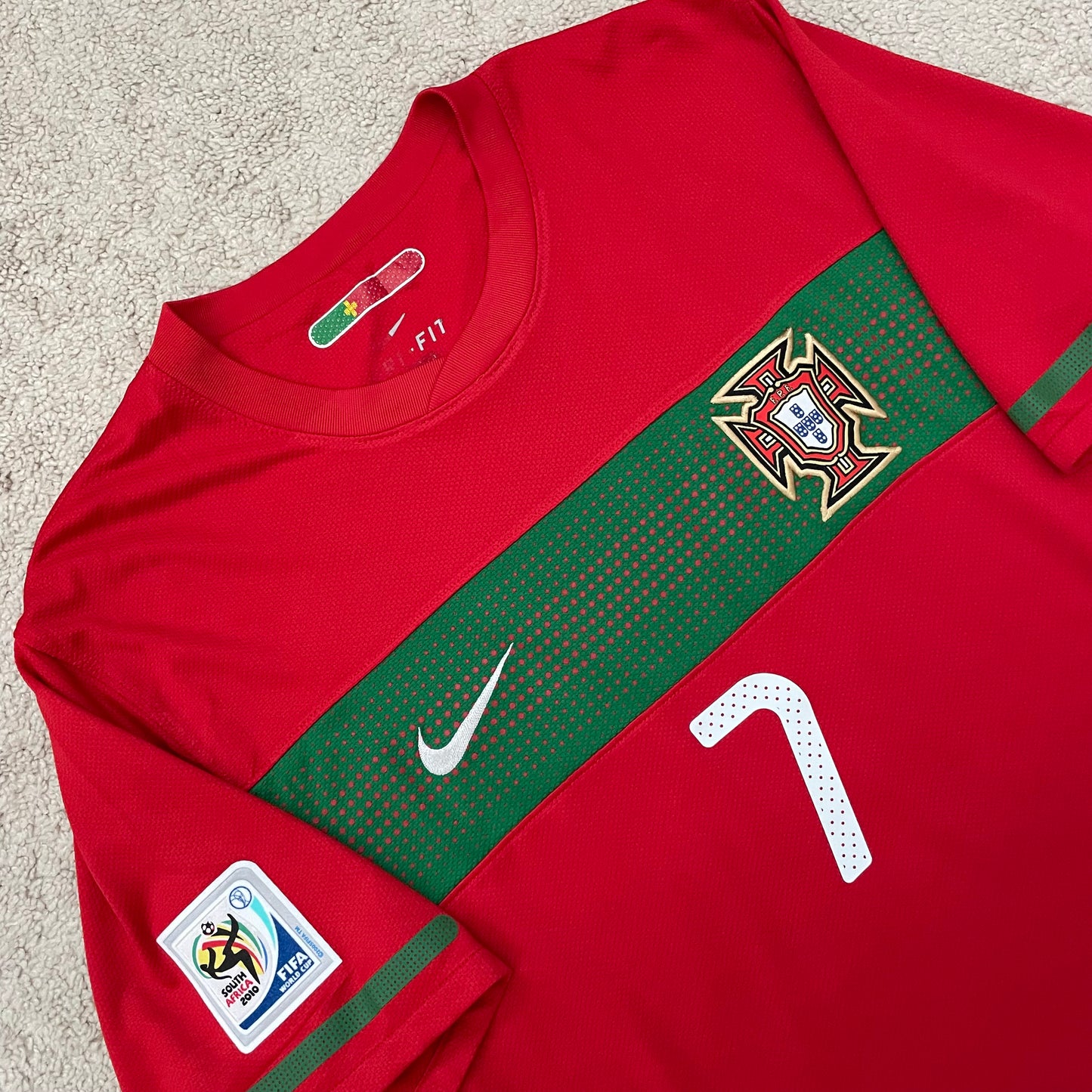 Portugal 2010 World Cup home x Cristiano Ronaldo #7 (XL)