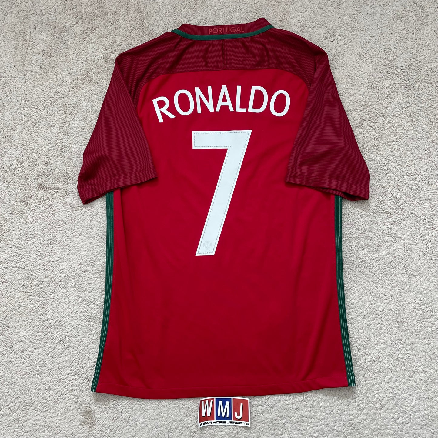 Portugal 2016 EURO home x Cristiano Ronaldo #7 (M)