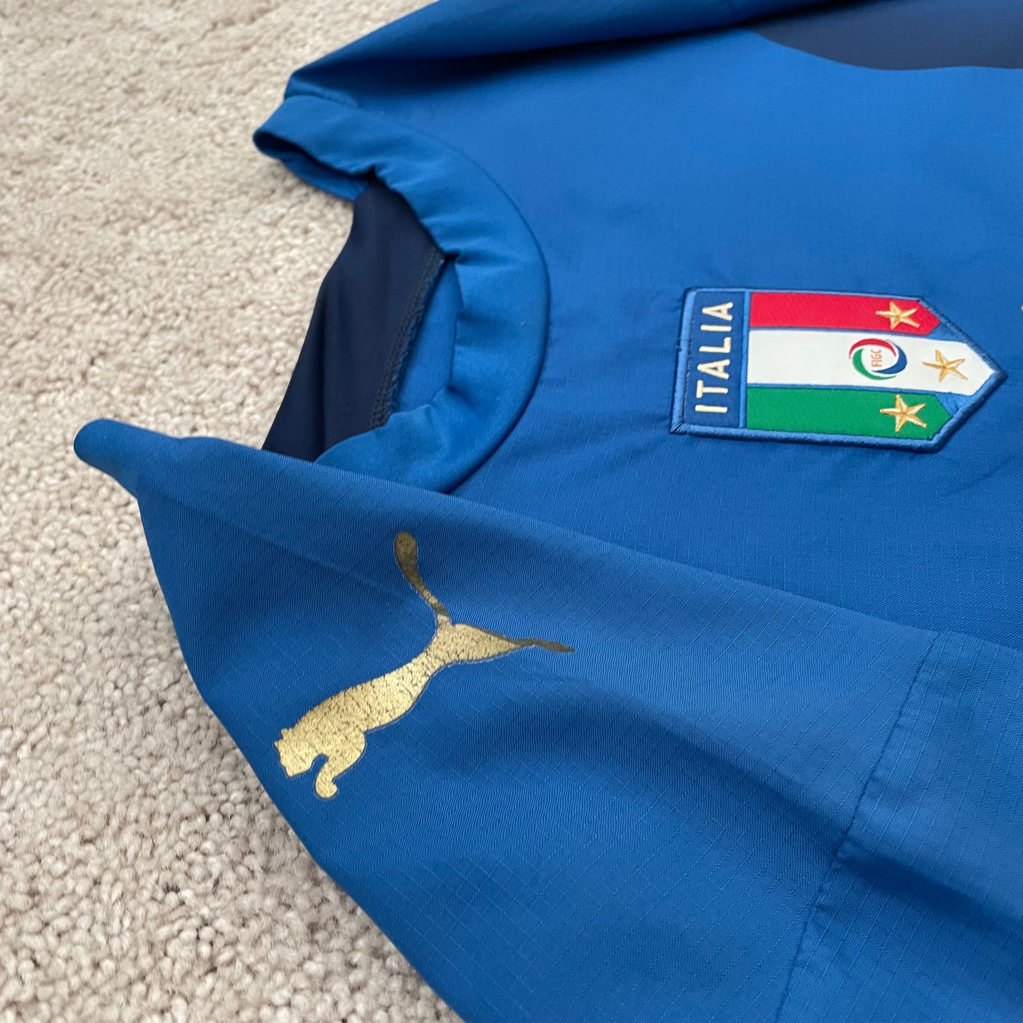 Italy 2006 World Cup home x Luca Toni #9 (L)