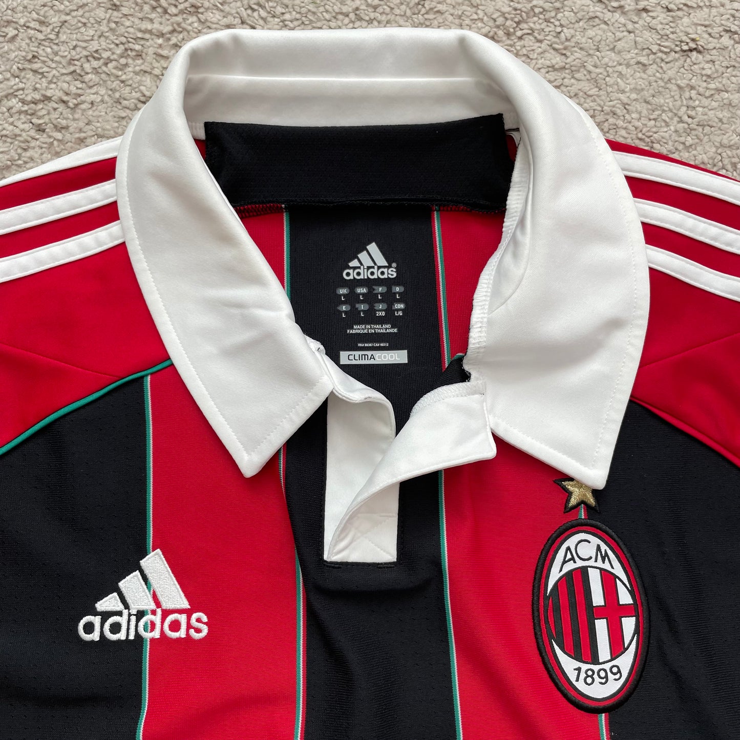 AC Milan 2012/13 home x Mario Balotelli #45 (L)