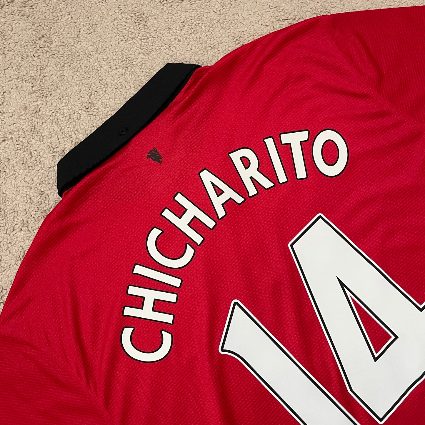 Manchester United 2013/14 home x Chicharito Hernandez #14 (XL) *BRAND NEW WITH TAGS