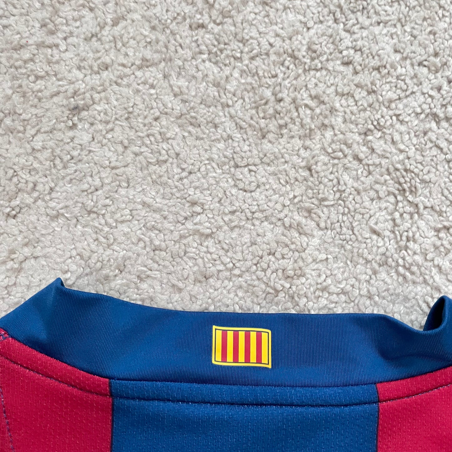 Barcelona 2007/08 home LONG SLEEVES x Ronaldinho #10 (XXL)