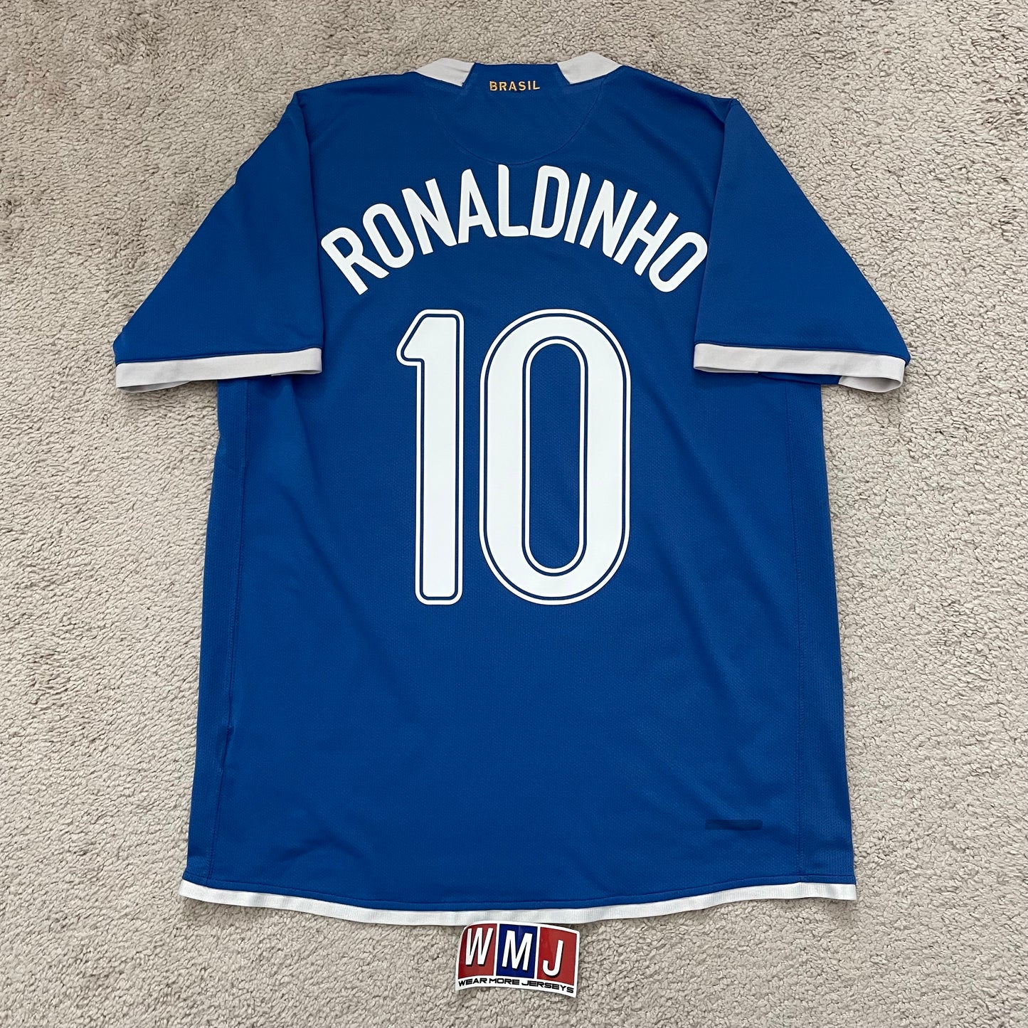 Brazil 2006 World Cup away x Ronaldinho #10 (M)