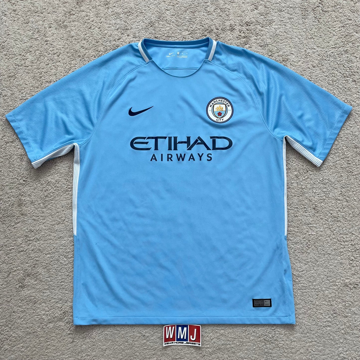 Manchester City 2017/18 home x Sergio Kun Agüero #10 (XL)