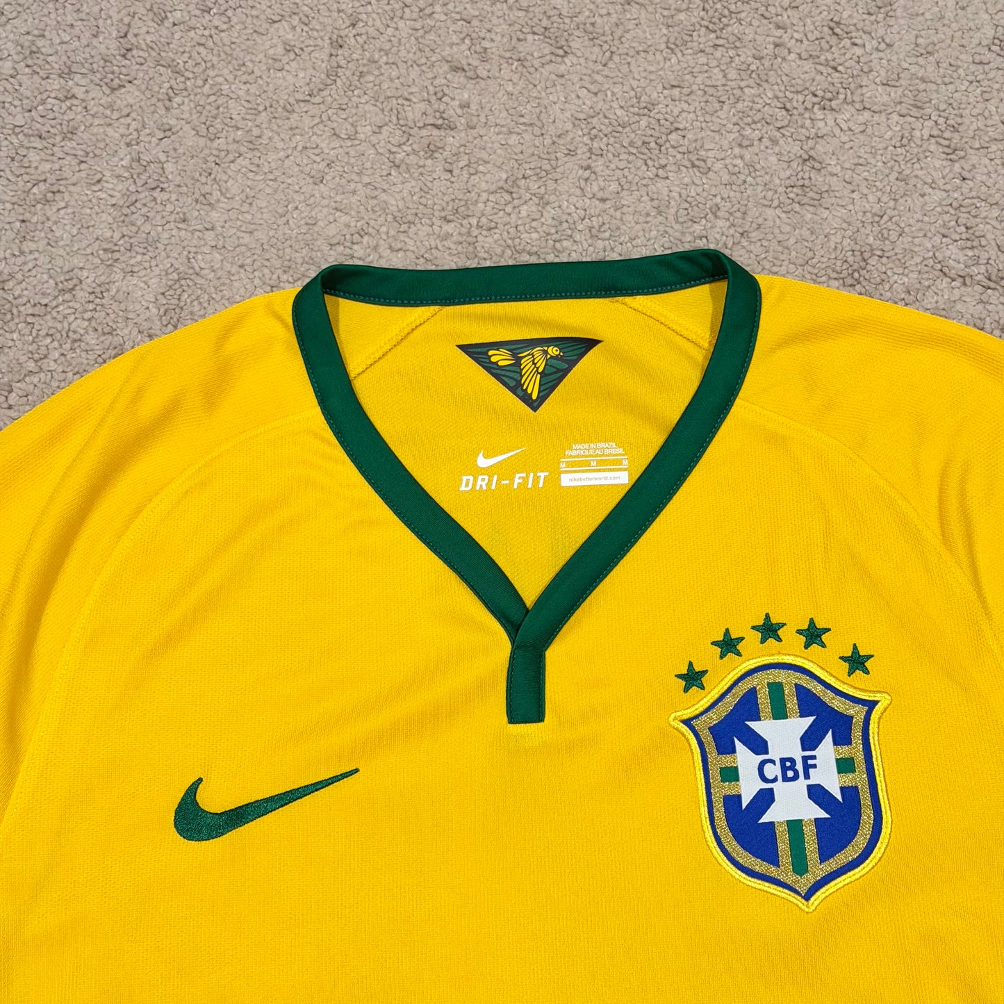 Brazil 2014 World Cup home x Neymar Jr #10 (M)