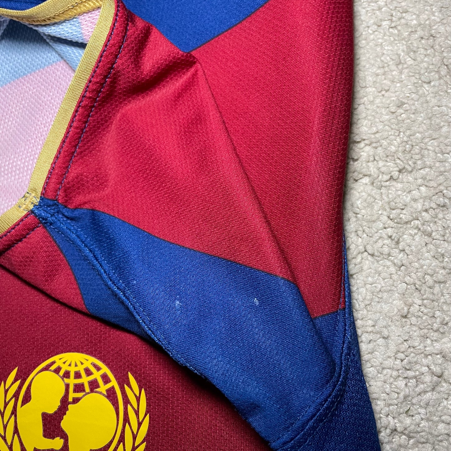 Barcelona 2007/08 home x Ronaldinho #10 (L)
