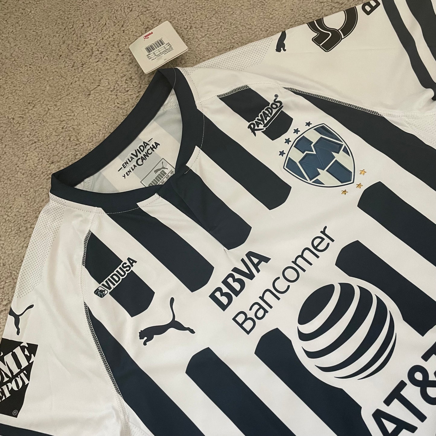 Rayados de Monterrey 2018/19 home LONG SLEEVES x Rogelio Funes Mori #7 (L) *BRAND NEW WITH TAGS
