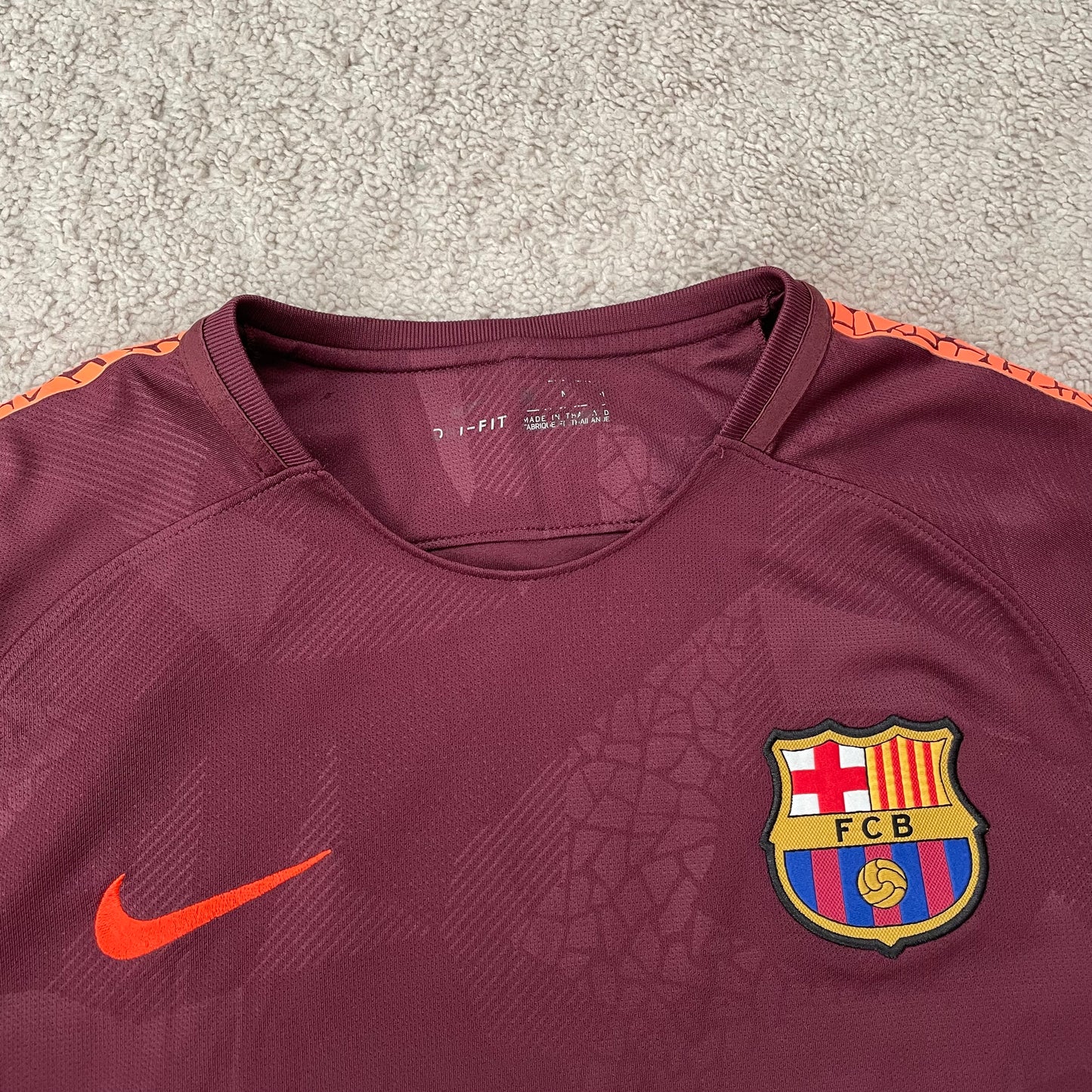 Barcelona 2017/18 third x Messi #10 (M)